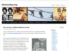 Tablet Screenshot of onemonkey.org